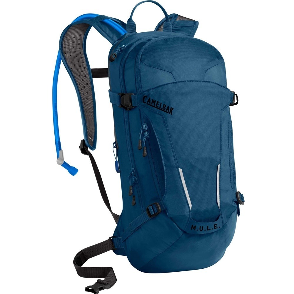 CamelBak MULE 100oz Hydration Pack Backpack Blue 3L Bladder Cycling Hiking MTB